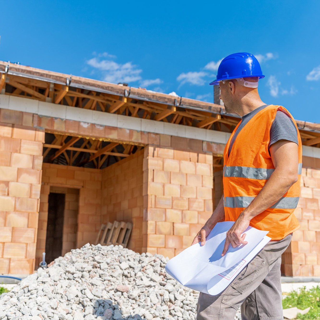 Chantier de rénovation et extension de maison par FT Maçonnerie